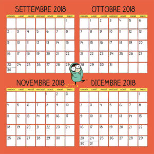 "Crescere, che palle!" Calendario 2019 - immagine 3