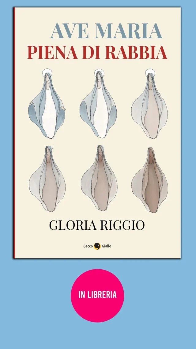 📌 La #poesia e la #parolapoetica per Gloria Riggio, vincitrice del campionato italiano di #PoetrySlam nel 2023, oggi #inlibreria con "Ave Maria Piena di Rabbia", la prima raccolta poetica pubblicata da #BeccoGiallo: un libro che vibra, come vibra chi sa cosa vuol dire resistere.