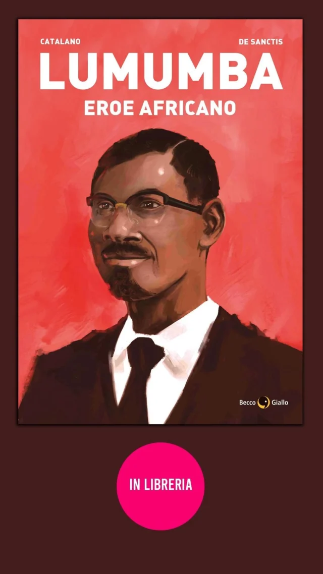 📌 Luca Catalano dalla presentazione della #biografia a #fumetti "Lumumba. Eroe Africano", il 7 giugno a #Milano presso il Festival 100 Afriche a cura di @africarivista.